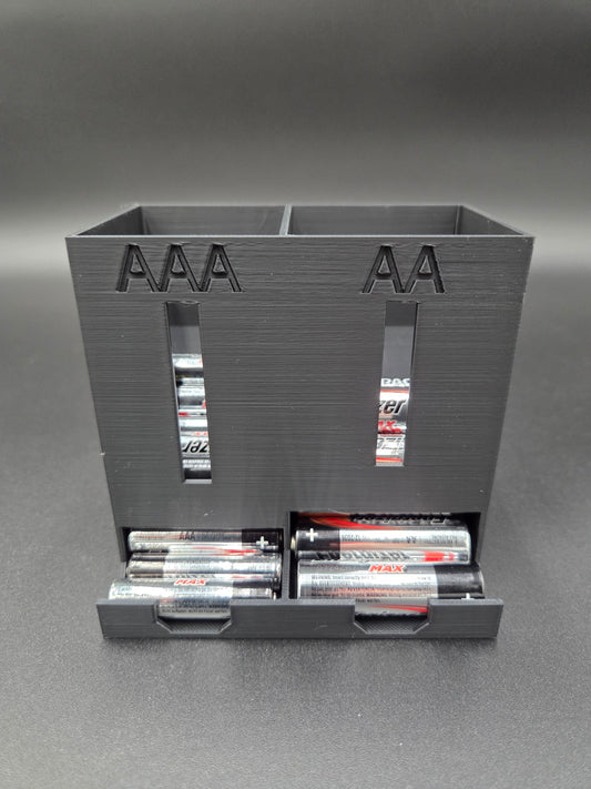 Battery Storage Dispenser  Case  Holder  Box  Organizer AA - AAA