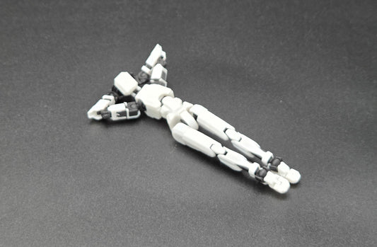 T13 Dummy 13 Action Figure 3D printed Red White or Blue