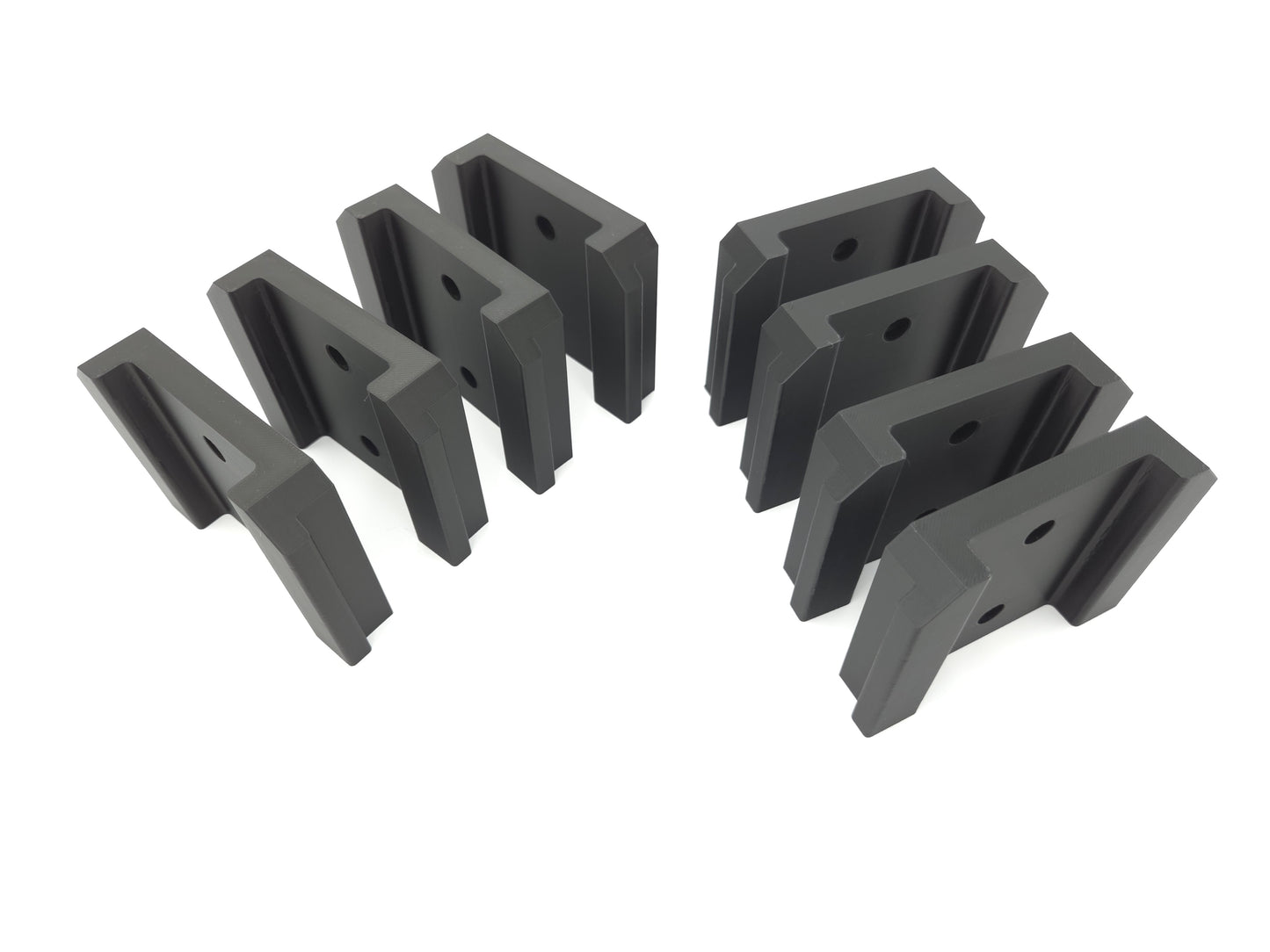 8 Pack - Battery Holder Wall Shelf Mount – Compatible with EGO 56V