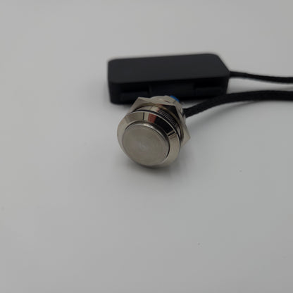 Harley Davidson Touring - Genie Garage Door Opener - Chrome Button - NEW