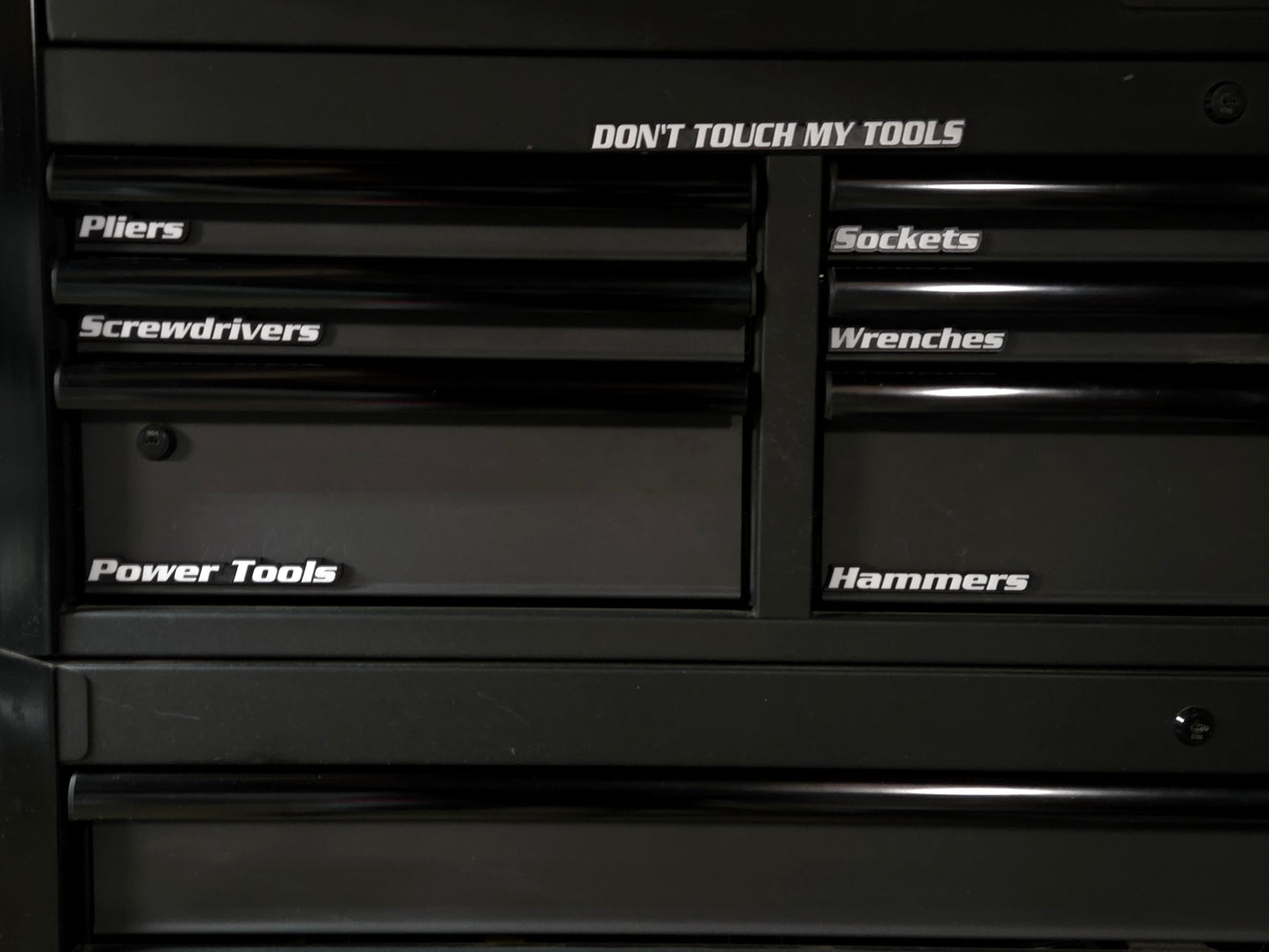 Magnetic Tool Box Labels – 3D Drawer Organizer Magnets – Multiple Colors Options