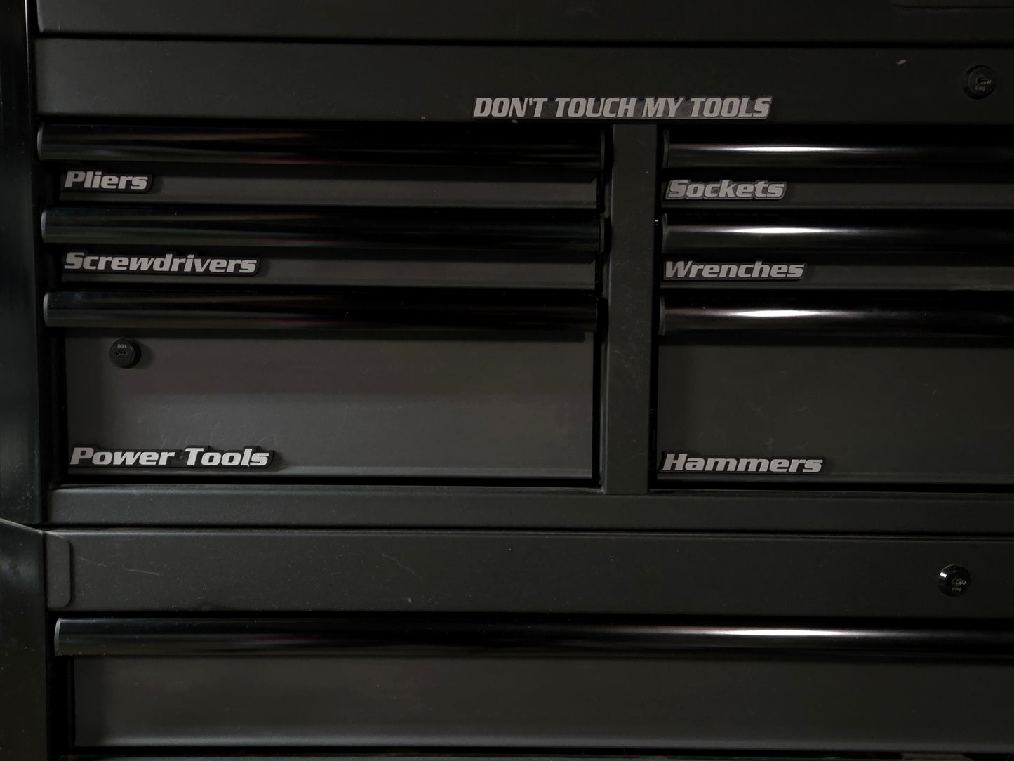 Magnetic Tool Box Labels – 3D Drawer Organizer Magnets – Multiple Colors Options