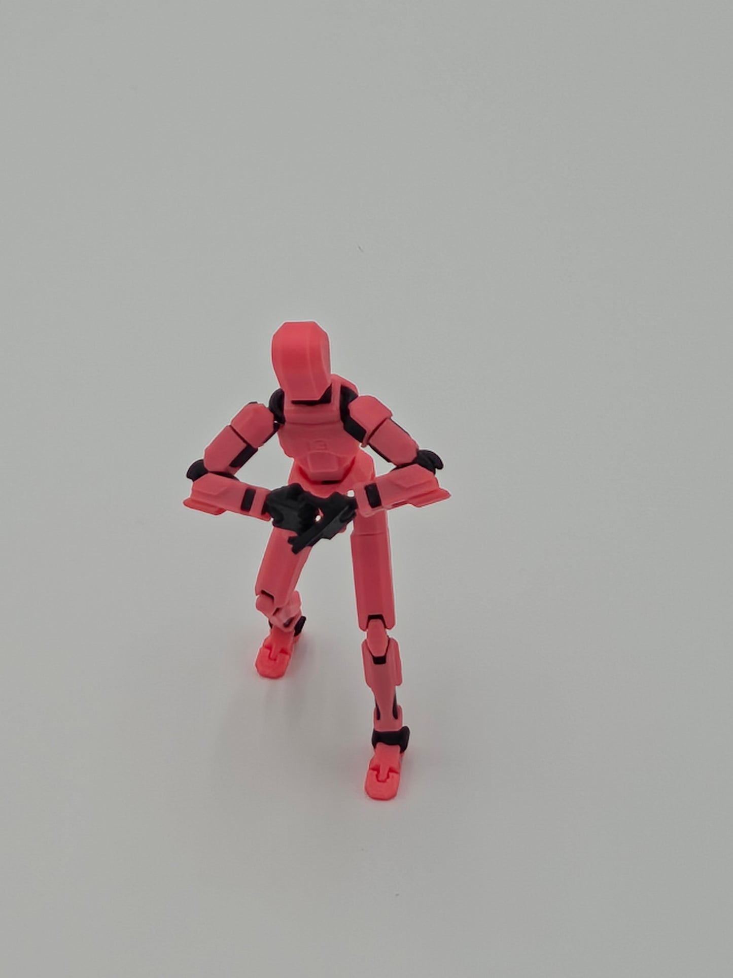 T13 Dummy 13 Action Figure 3D printed Red White or Blue
