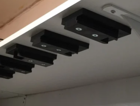 5 Pack Milwaukee Tool Hanger Under-Shelf Mounts | Garage & Shop Storage